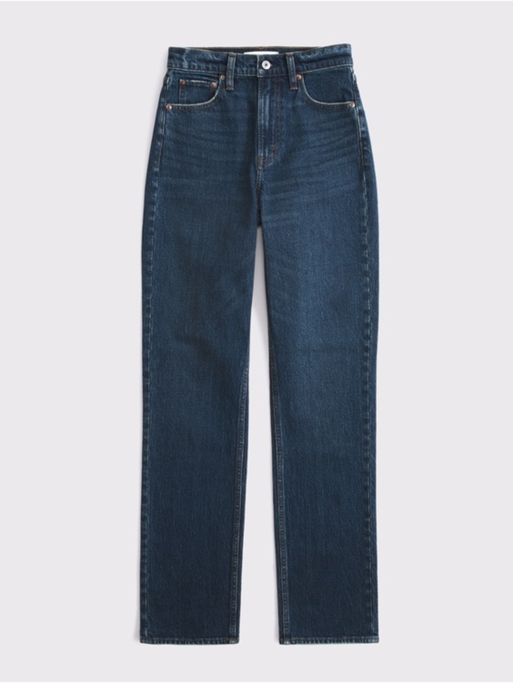 Abercrombie & Fitch Curve Love Slim Straight Ultra High Rise - Size 27 - Picture 12 of 12